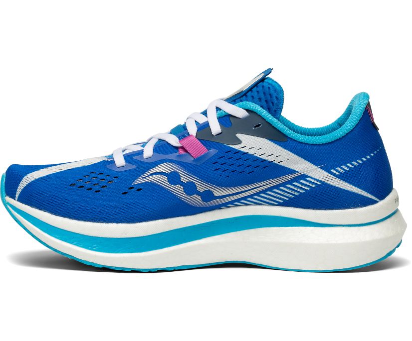 Saucony Endorphin Pro 2 Women's Running Shoes Royal / White | AU 113OKIR